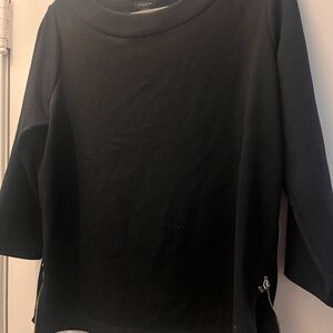 Ann Taylor Elegant Black Top